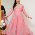 Blush Pink Anarkali Premium Suit Set