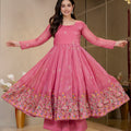 Festive Special Flared Anarkali Suit Set