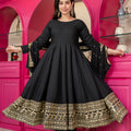 Black Premium Quality Anarkali Suit Set